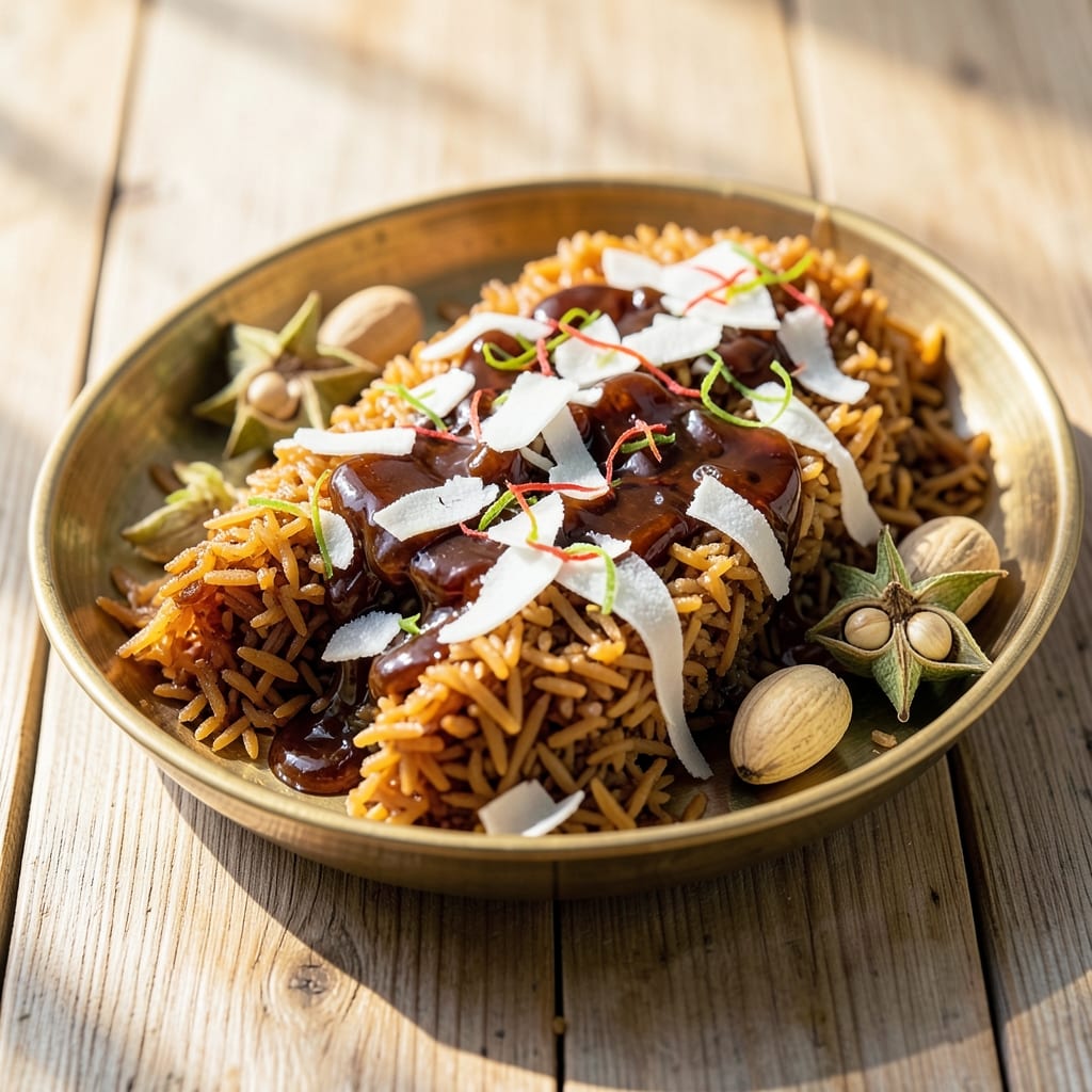 777 Rice Sevai Recipe: Crispy Threads and Fragrant Coconut-Lime Zing