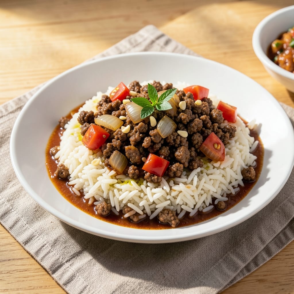 Argentina Rice Recipe: Spiced Meat and Tomato One-Pot Masterpiece