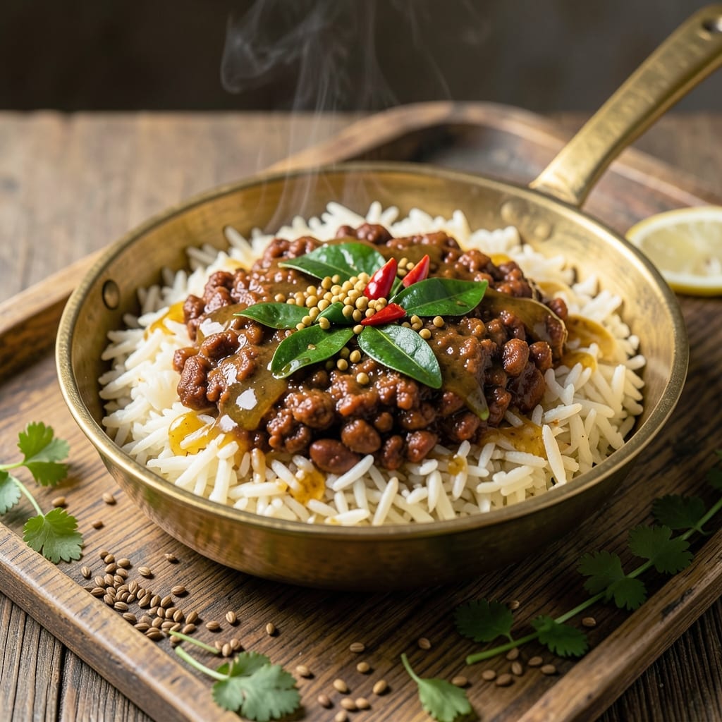 Akkha Masoor Rice Recipe: Spiced Lentil and Rice Harmony with Toasted Cumin Crunch