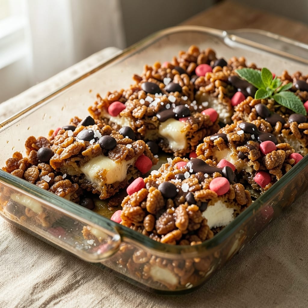Air Fryer Rice Crispy Treats Recipe: Crunchy Corners and Caramelized Centers