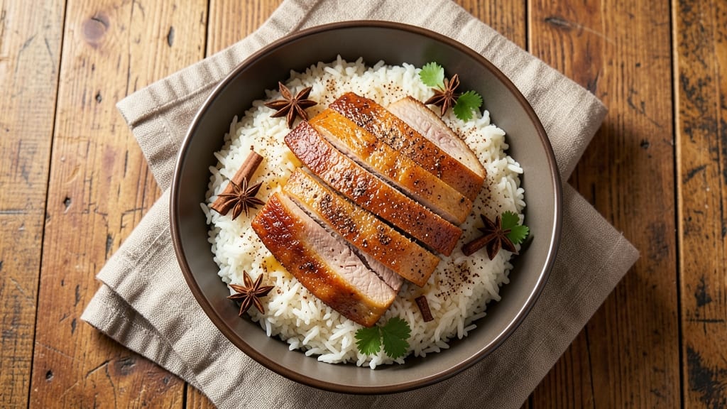 Chashu Rice Bowl Recipe: Five-Spice Marinated Pork Over Fragrant Jasmine Rice