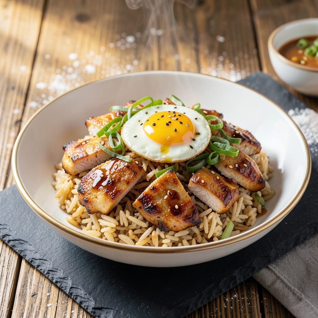5-Star Chicken Fried Rice Recipe: Wok-Tossed Crunch and Eggy Richness