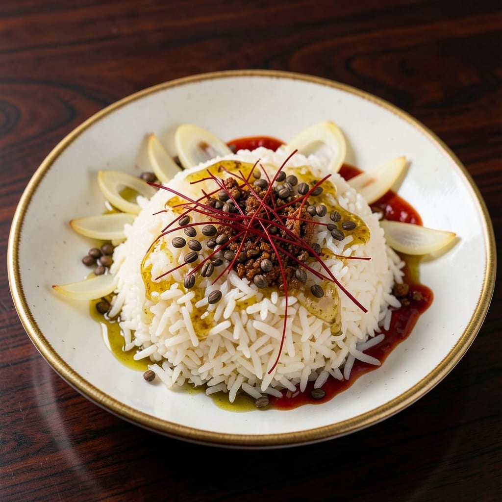 Aristocrat Java Rice Recipe: Fragrant Saffron and Toasted Cumin Crunch