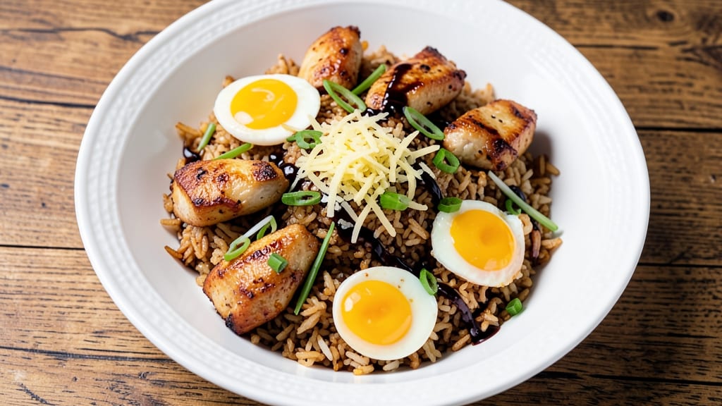 Chicken Fried Rice Recipe with Ginger: Zesty Wok-Fried Crunch in 25 Minutes