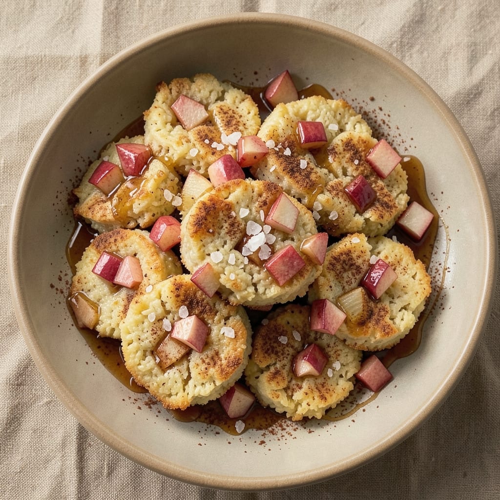 Apple Cinnamon Rice Cakes Recipe: Crispy-Edged Sweetness in Minutes