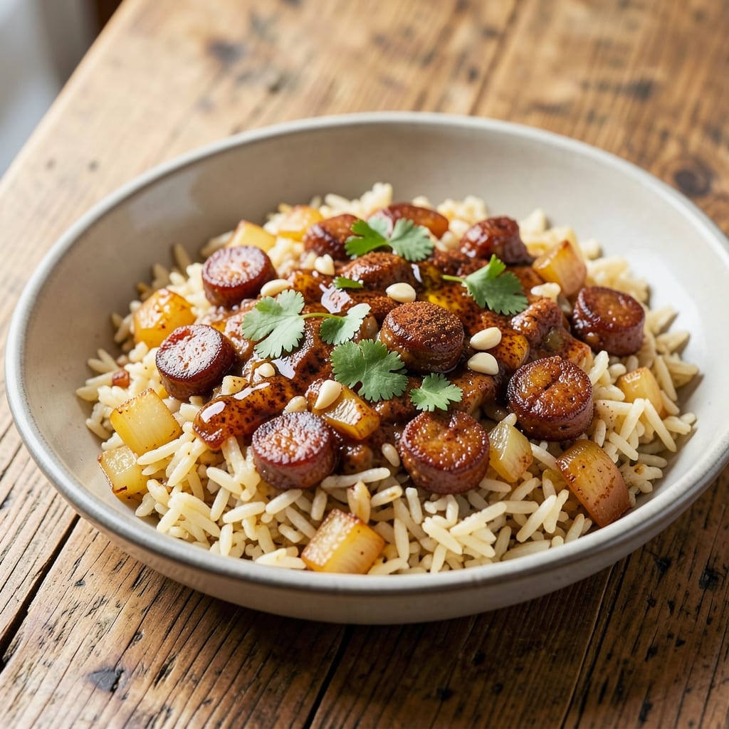 Arnie Tex Mexican Rice Recipe: Smoky Cumin and Chorizo Flavor Bomb