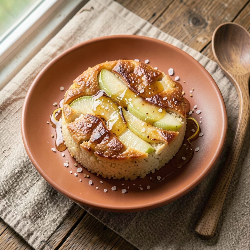 Apple Rice Cake Recipe: Caramelized Apple Crunch With Sticky Grain Magic
