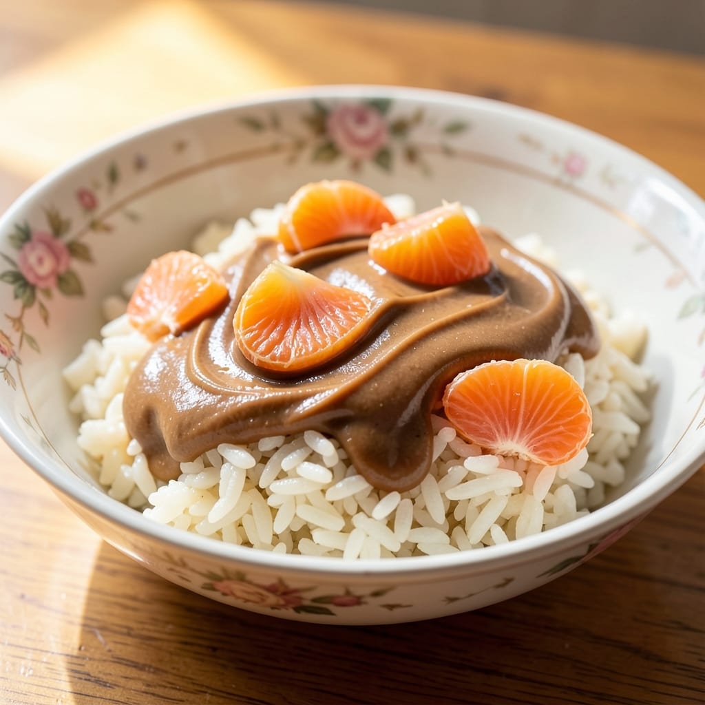 Ambrosia Rice Recipe: Sweetened Creamy Rice with Pecans and Marshmallows