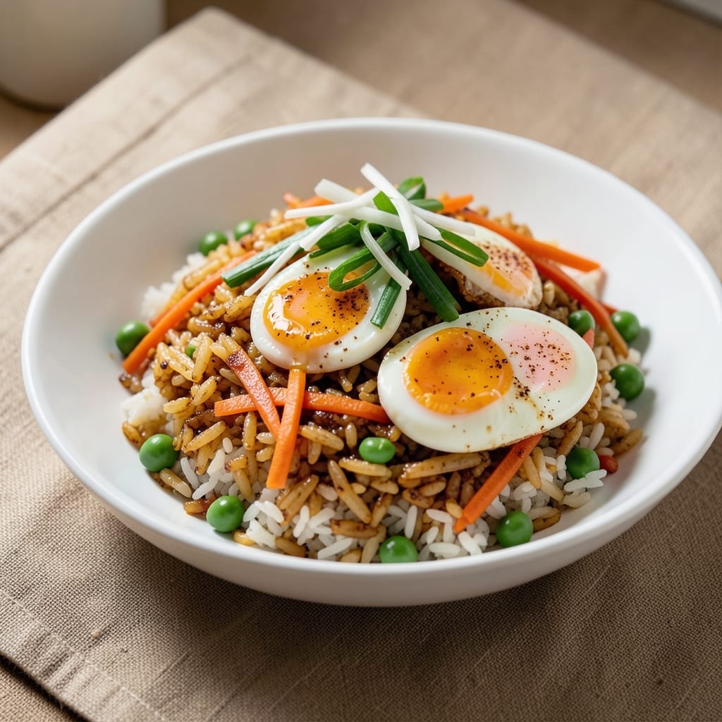 Five Spice Fried Rice Recipe: Toasted Star Anise and Szechuan Pepper Heat