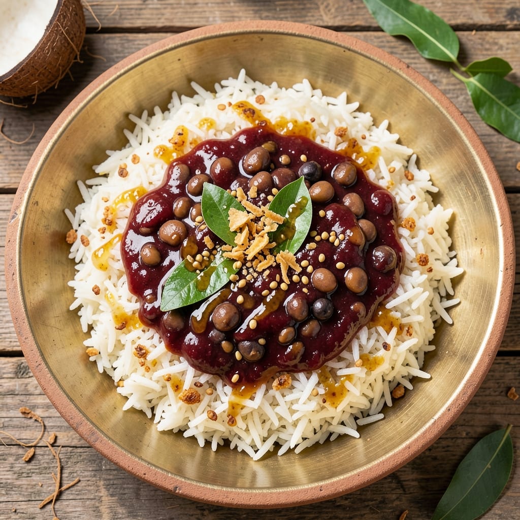 Andhra Tamarind Rice Recipe: Tangy-Sour Spice Symphony With Crunchy Rice