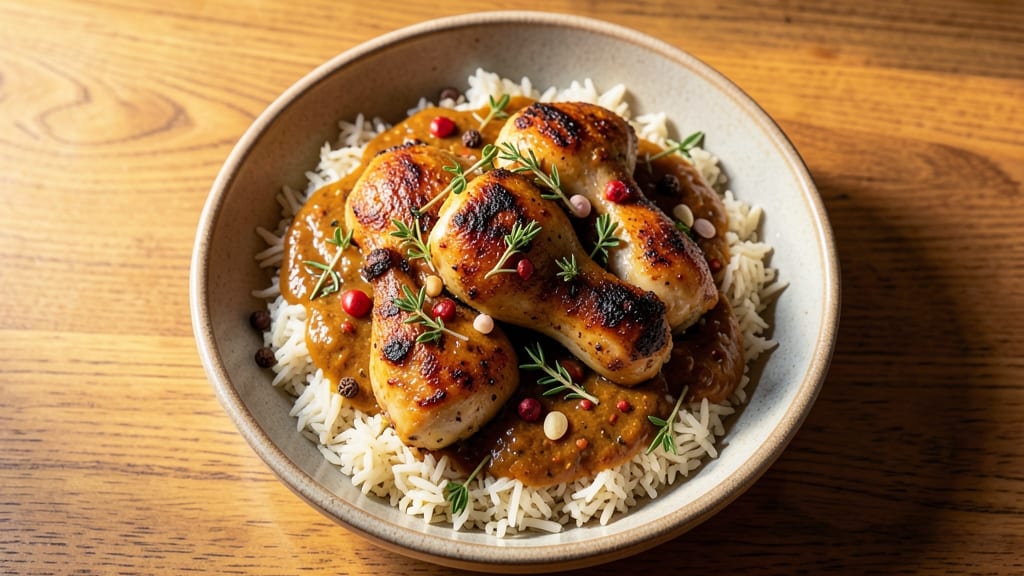 Caribbean Curry Chicken and Rice Recipe: Bold Jerk-Spiced Heat With Fragrant Jasmine Base