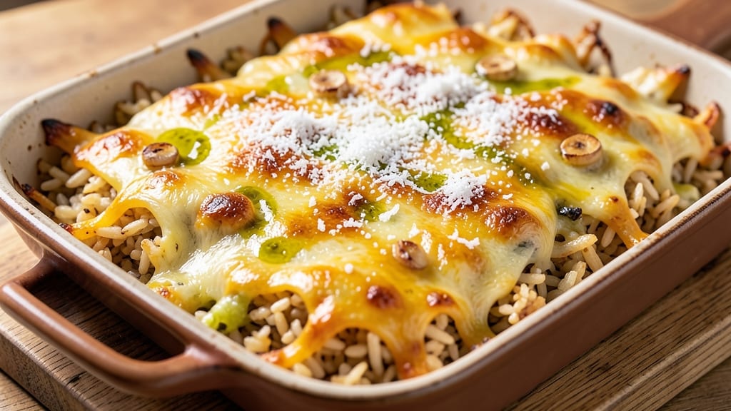 Cheesy Leftover Rice Recipe: Golden Crust, No Dry Bites Ever