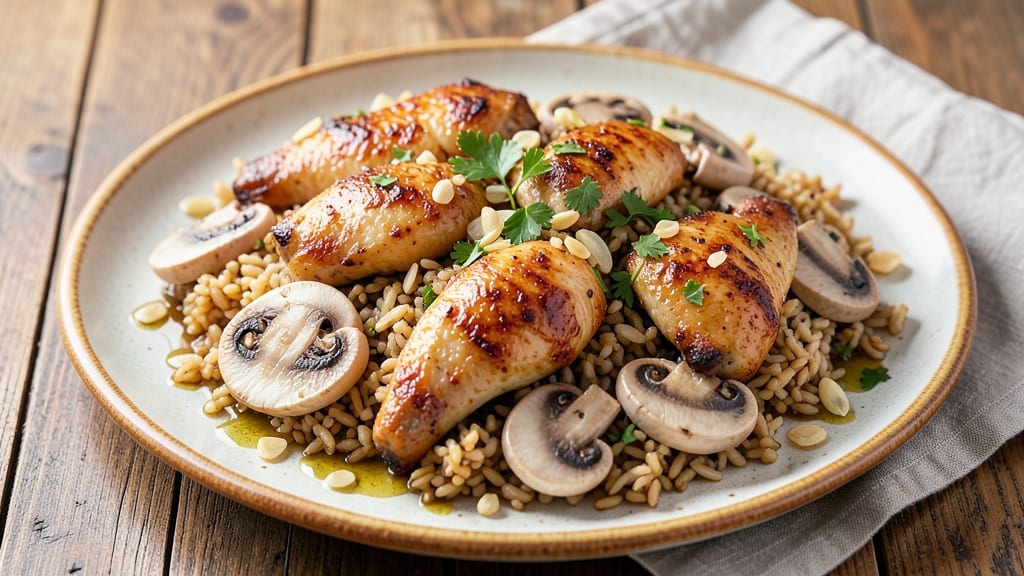Chicken Mushroom Wild Rice Recipe: Earthy Umami Fusion in One Pot