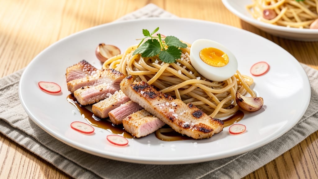 Chicken Rice Vermicelli Noodles Recipe: Lightened-Up Wok Toss With Silky Egg Ribbons