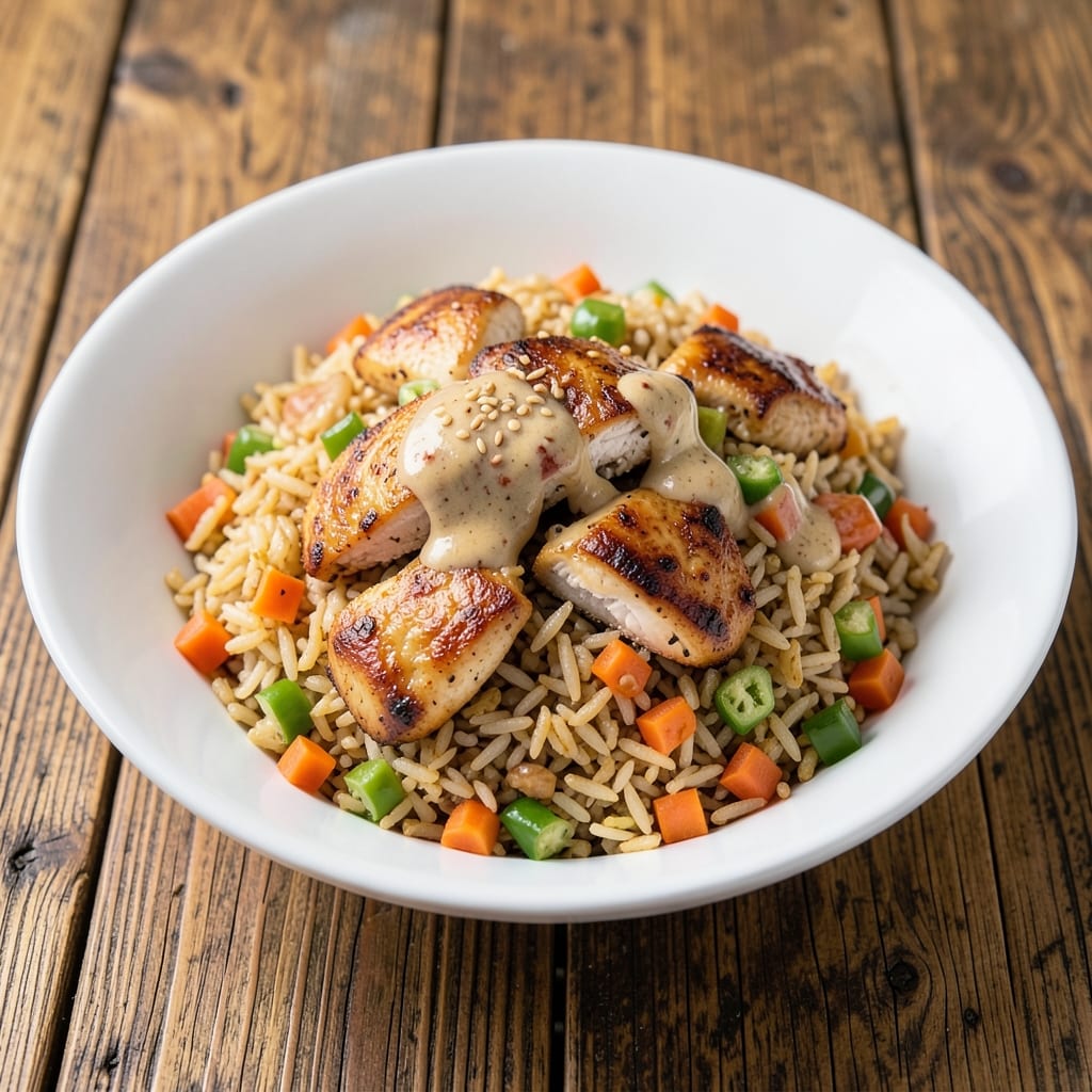 African Fried Rice Recipe: Smoky Peanut Butter and Jollof Spice Fusion