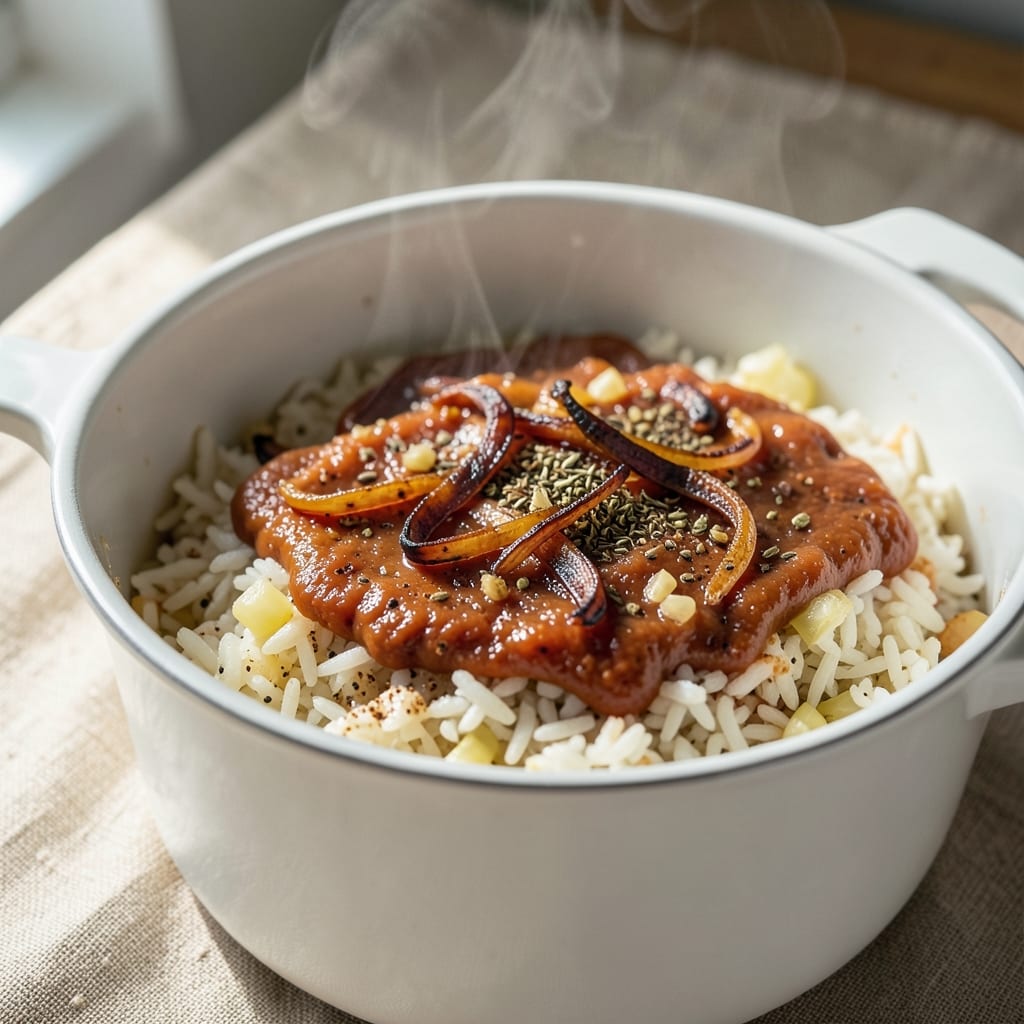 Aroma Rice Cooker Mexican Rice Recipe: Smoky Cumin and Tomato Flavor Without Stirring