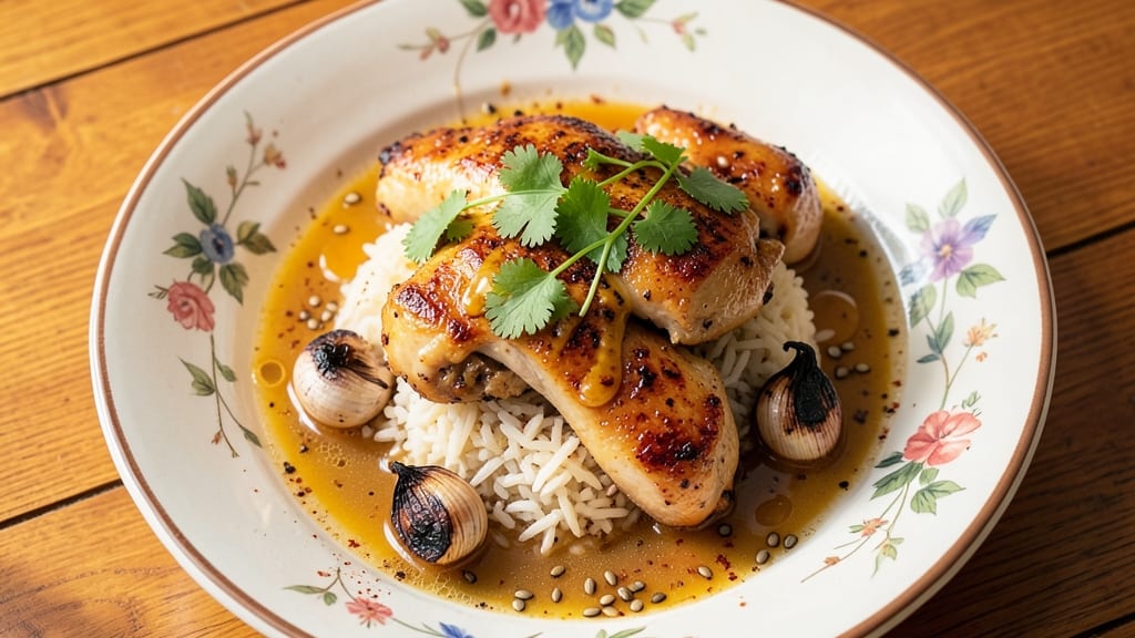 Catalina Chicken and Rice Recipe: Smoky Cumin-Crusted Chicken Over Fragrant Jasmine Rice