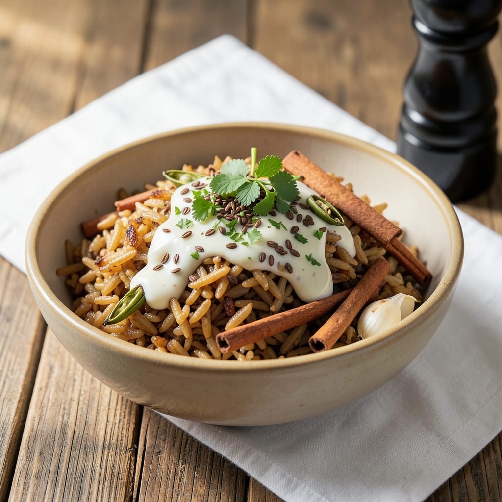 Aroma Brown Rice Recipe: Toasted Spice and Coconut Crunch Harmony