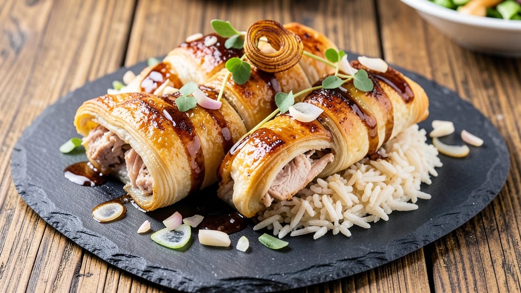 Chicken Rice Crescent Rolls Recipe: Flaky Layers with Juicy Chicken Filling