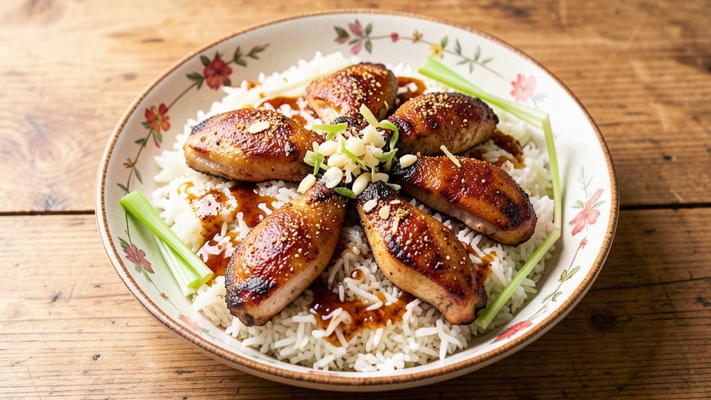 Chicken Plow Rice Recipe: Smoky Five-Spice Jasmine with Caramelized Celery Crunch