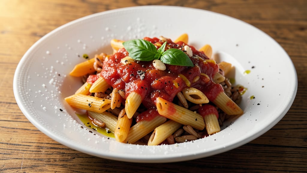 Brown Rice and Penne Pasta Recipe: Nutty Earthy Fusion With Al Dente Bites