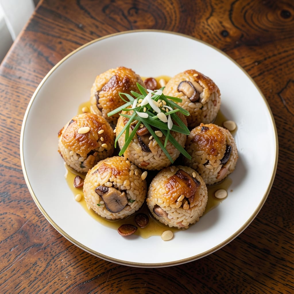 Asian Fried Rice Balls Recipe: Golden Crispy Bites With Silky Centers
