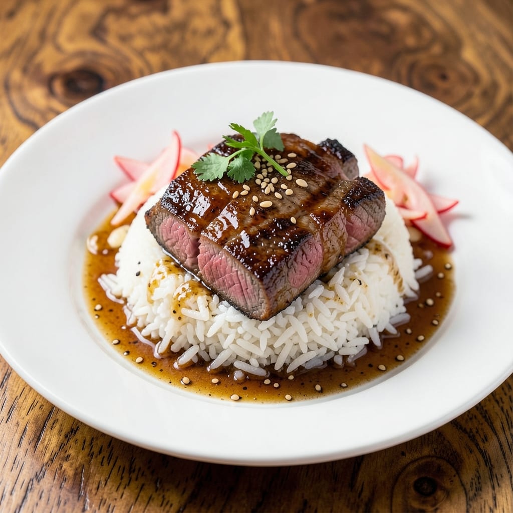 Asian Steak and Rice Recipe: Wok-Seared Flavor With Charred Rice Crunch