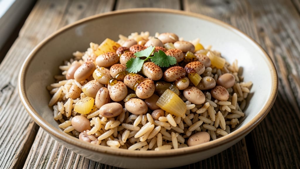 Brown Rice and Pinto Beans Recipe: Smoky Cumin and Lime Protein-Packed Bowl