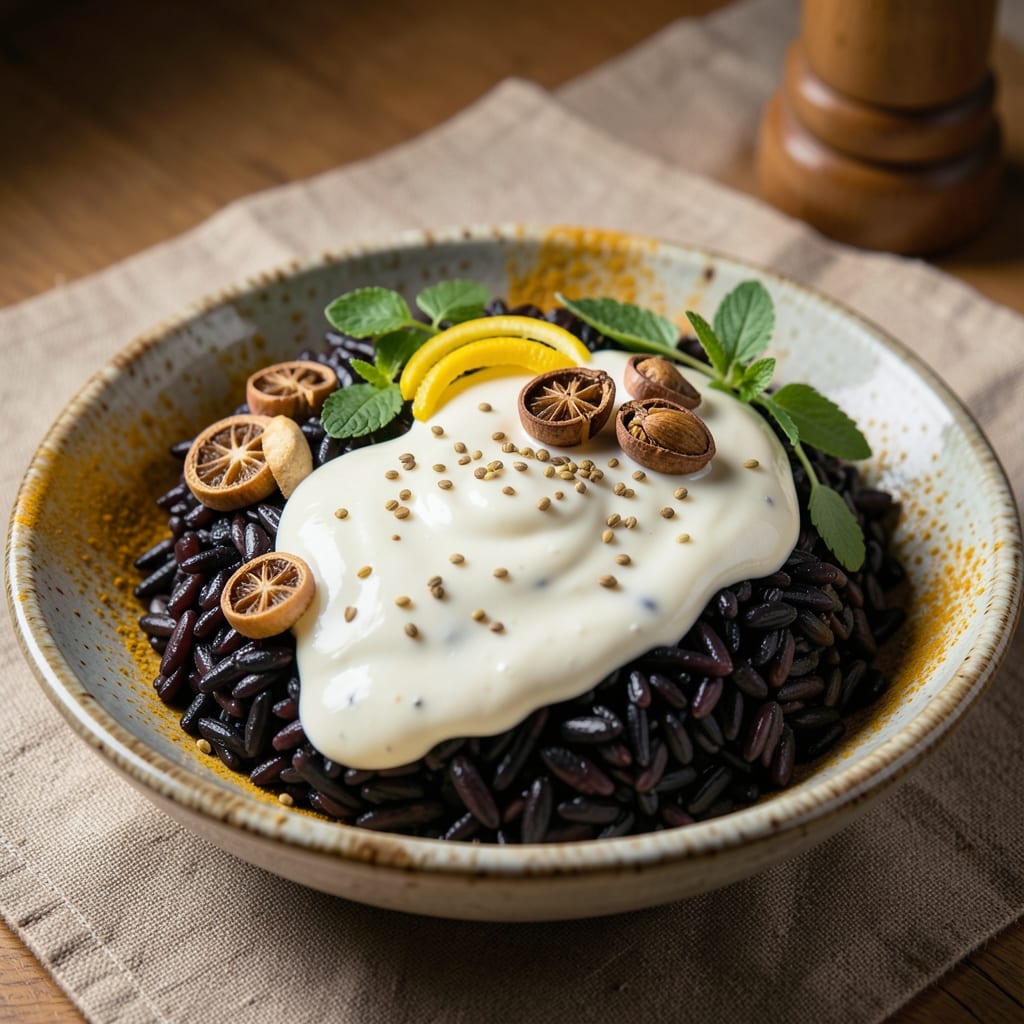 Ancient Rice Recipe: Golden-Grain Porridge with Toasted Cumin Crunch