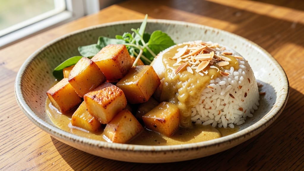Cassava and Glutinous Rice Recipe: Sticky-Sweet Tropical Bites with Crunchy Top
