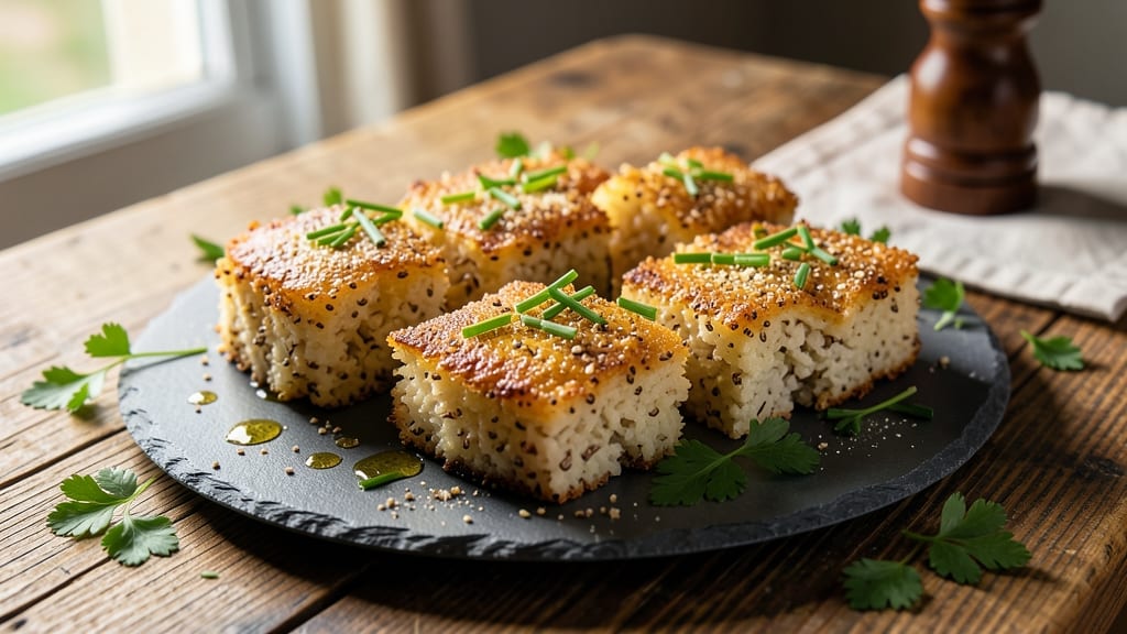 Cauliflower Rice Cakes Recipe: Crispy, Golden Bites with Herbed Twist