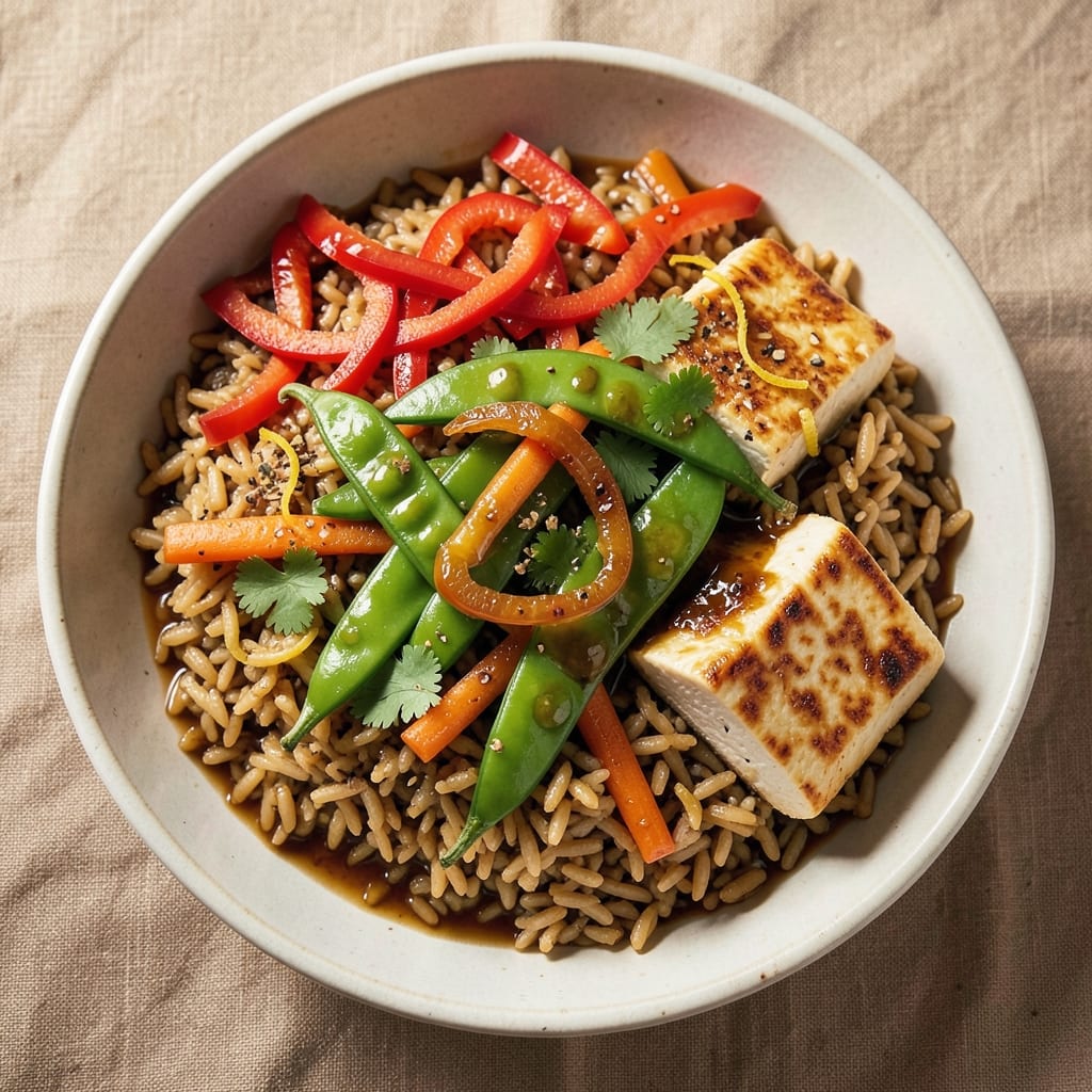 Amy's Brown Rice and Vegetable Bowl Recipe: Protein-Packed Meal Prep in 30 Minutes