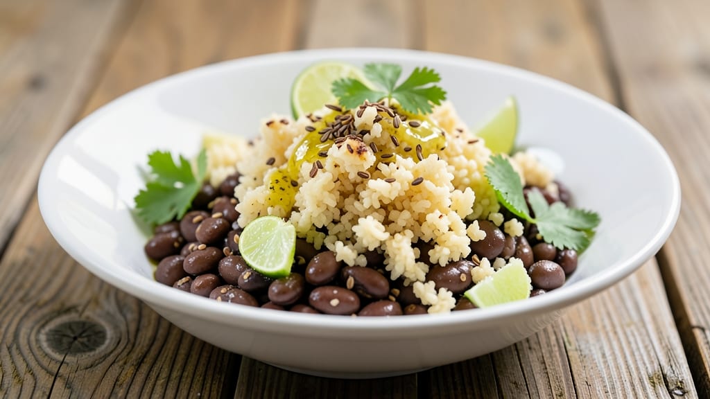 Cauliflower Rice and Beans Recipe: Crisp-Tender Texture With Smoky Cumin Kick
