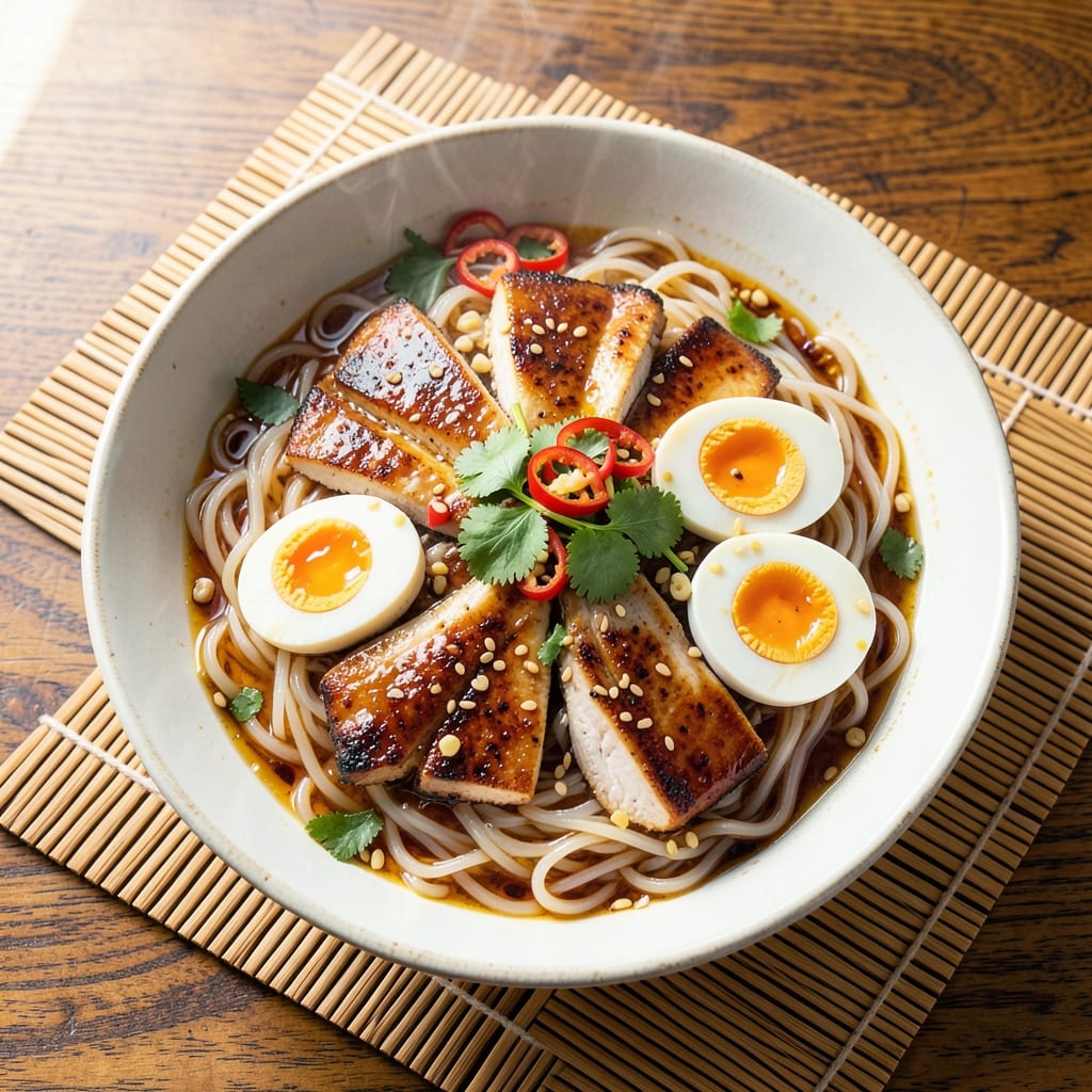 Asian Style Rice Noodle Recipe: Wok-Tossed Umami Bomb with Crispy Edges
