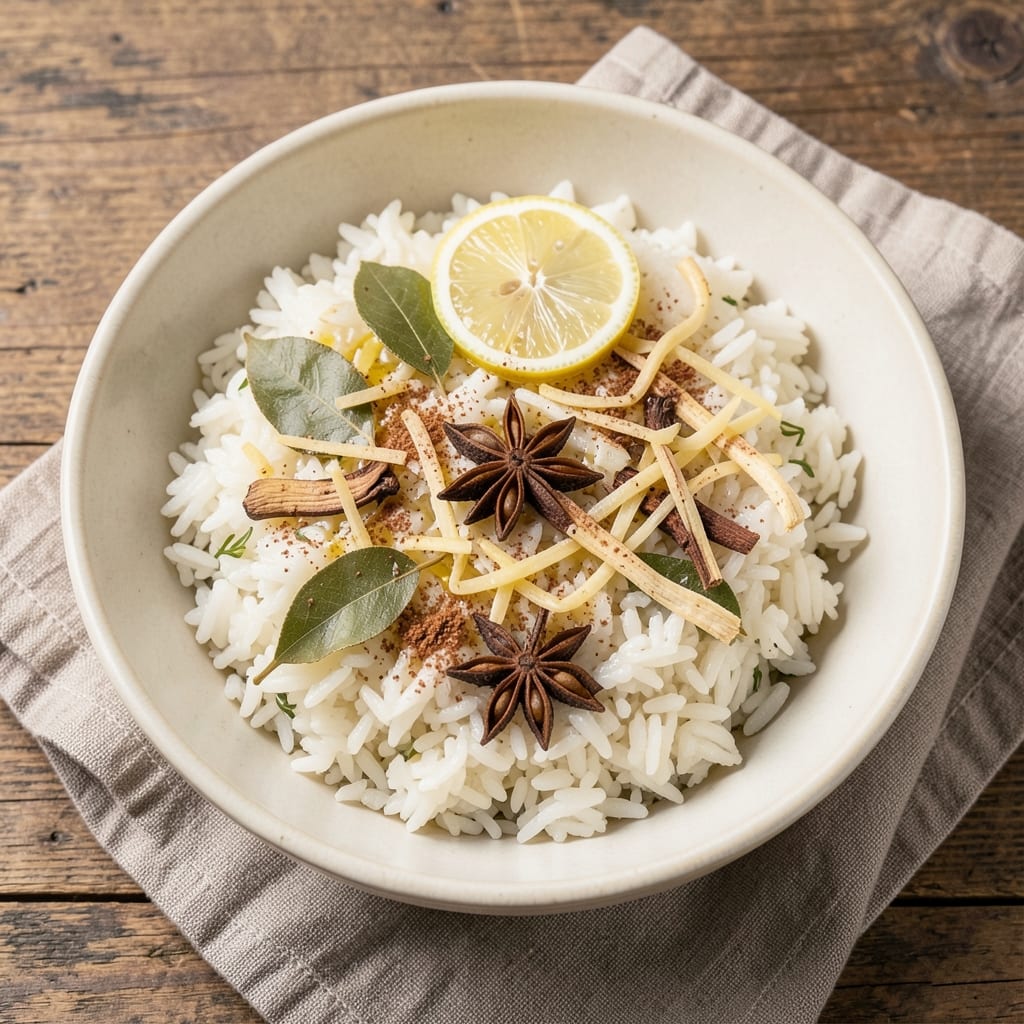 Aroma Pressure Cooker Rice Recipe: Herb-Infused Fluff in 20 Minutes