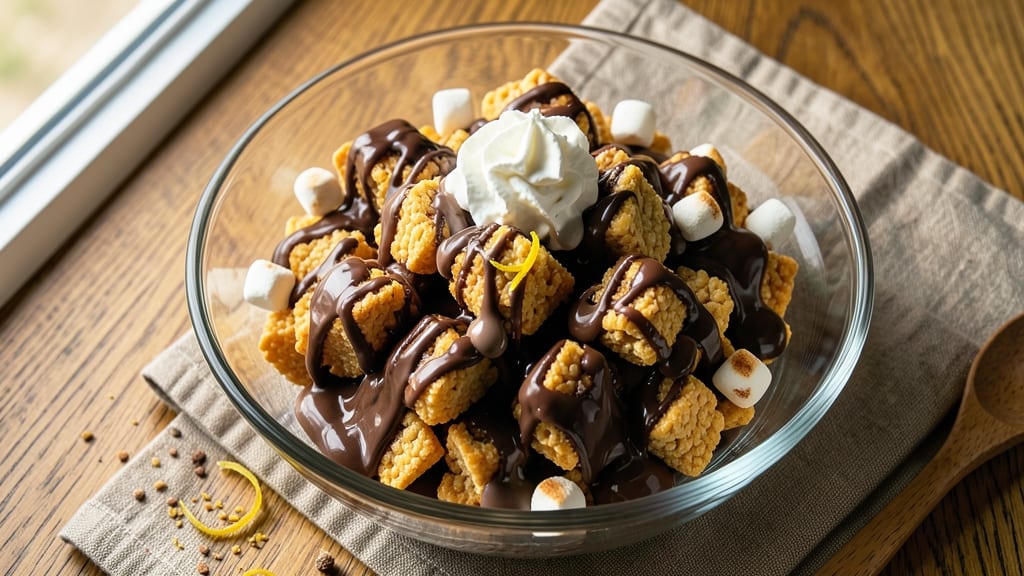 Chocolate-Dipped Rice Krispies Recipe: Crunchy Clusters with Melty Marshmallow Magic