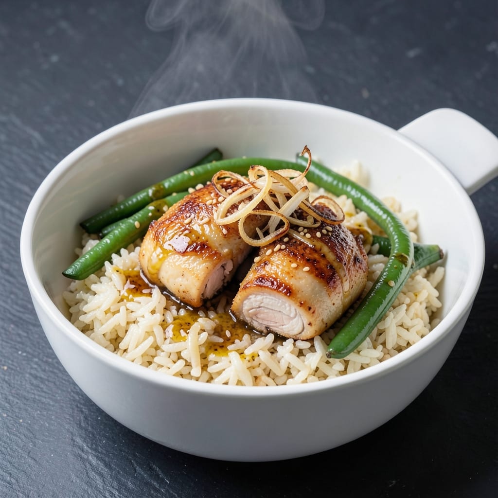 Asian Rice Cooker Recipe: One-Pot Fragrant Jasmine with Toasted Garlic Crunch