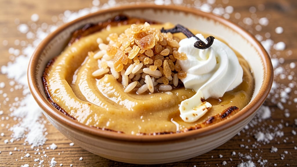 Brown Sugar Rice Pudding Recipe: Warm Vanilla-Cinnamon Caramel Swirls