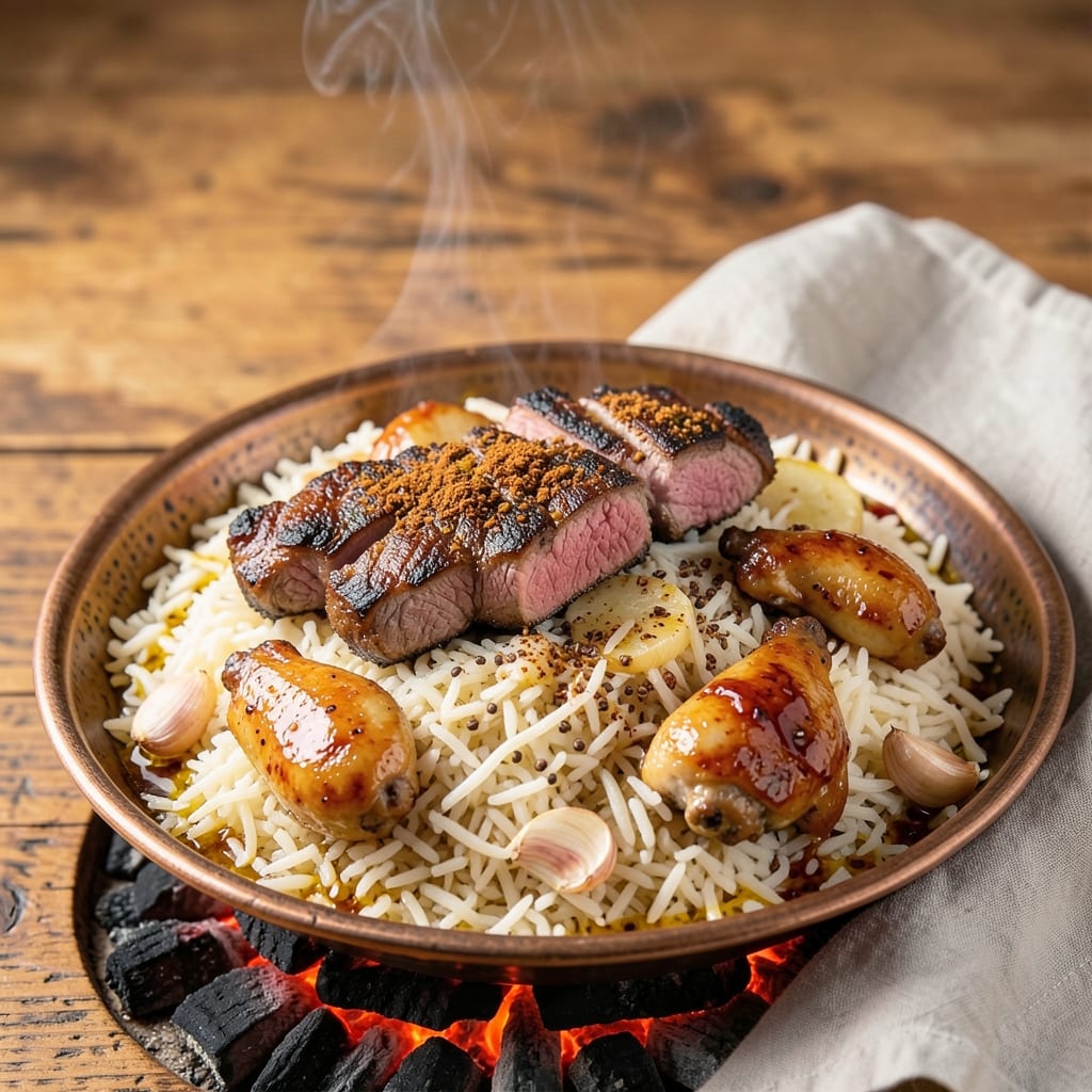 Arabic Mandi Rice Recipe: Slow-Cooked Spice-Infused Fragrance