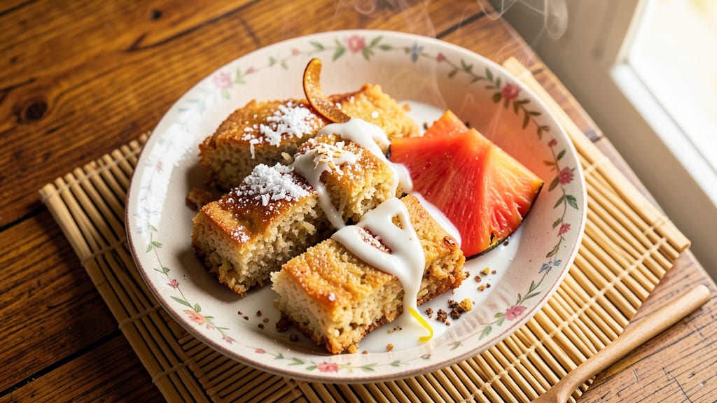 Chinese Rice Cake Recipe Hawaii: Pineapple-Glazed Steamed Dumpling Bites