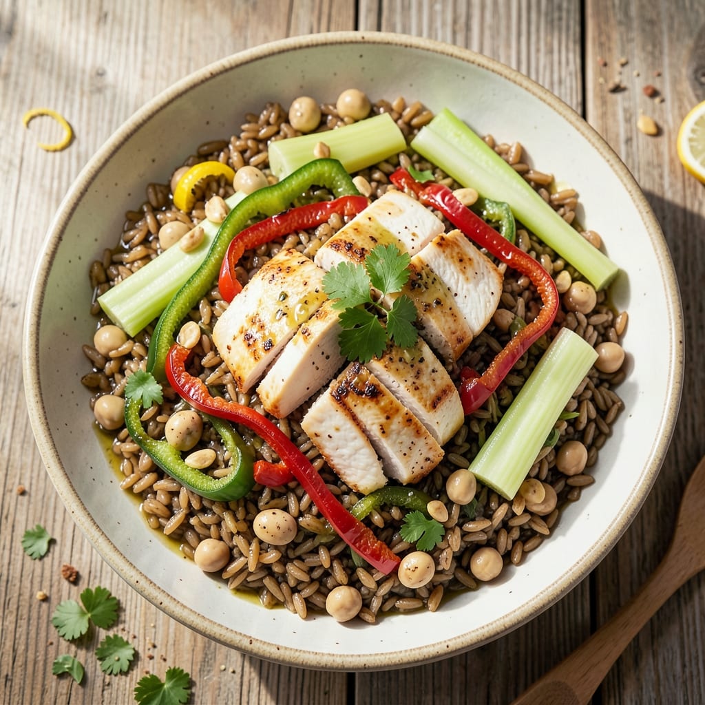131-Main Wild Rice Salad Recipe: Nutty, Earthy, and Protein-Packed One-Pan Meal