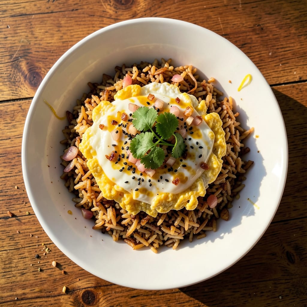 Anda Fried Rice Recipe: Savory Egg and Spiced Rice Crunch