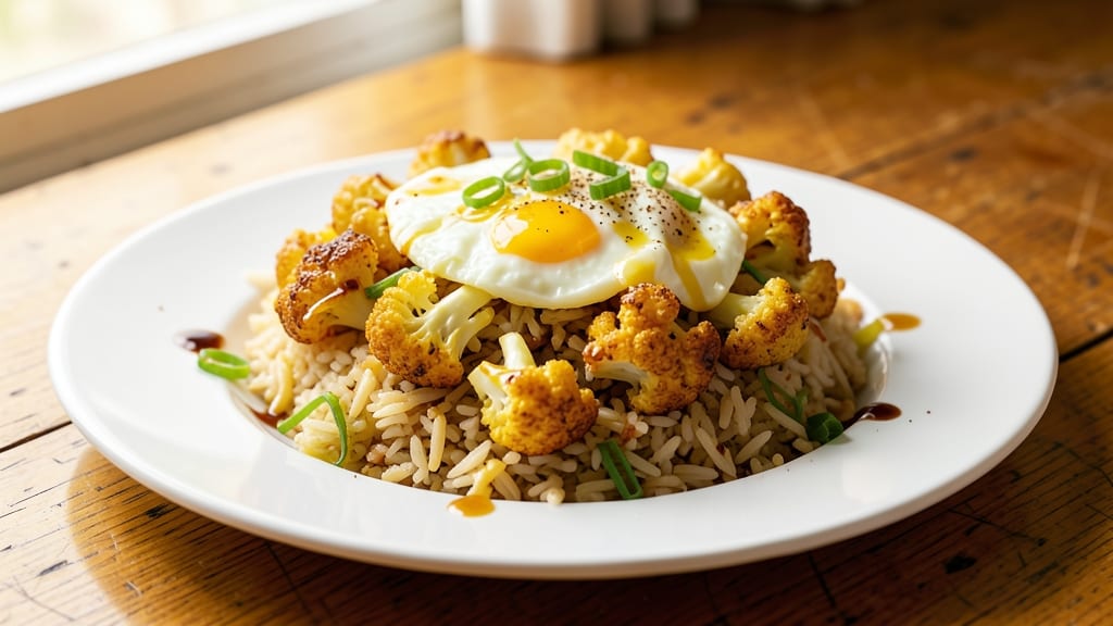Cauliflower Fried Rice Recipe Using Frozen Cauliflower: Wok-Tossed Crunch With Eggy Protein Fusion