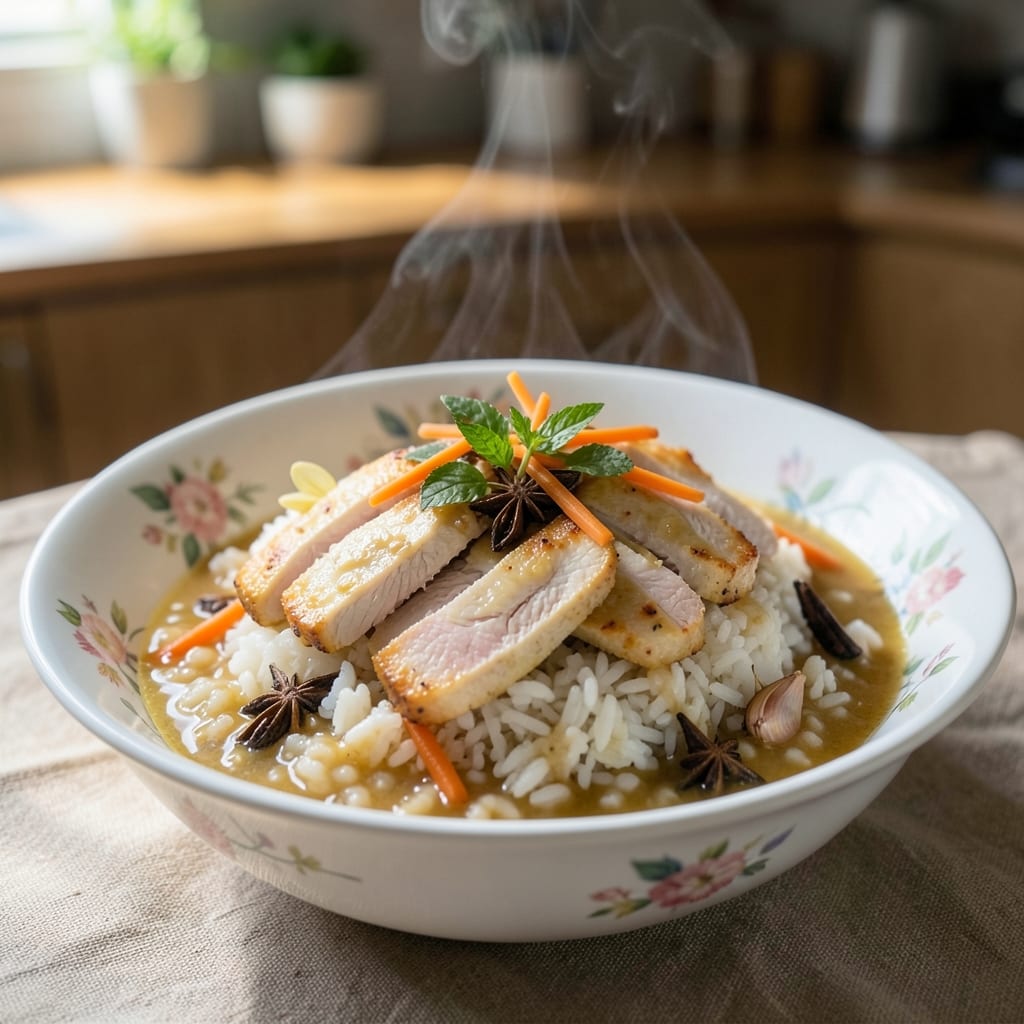 Arroz Caldo Recipe Cooked Rice: Filipino Comfort Bowl With Ginger and Star Anise