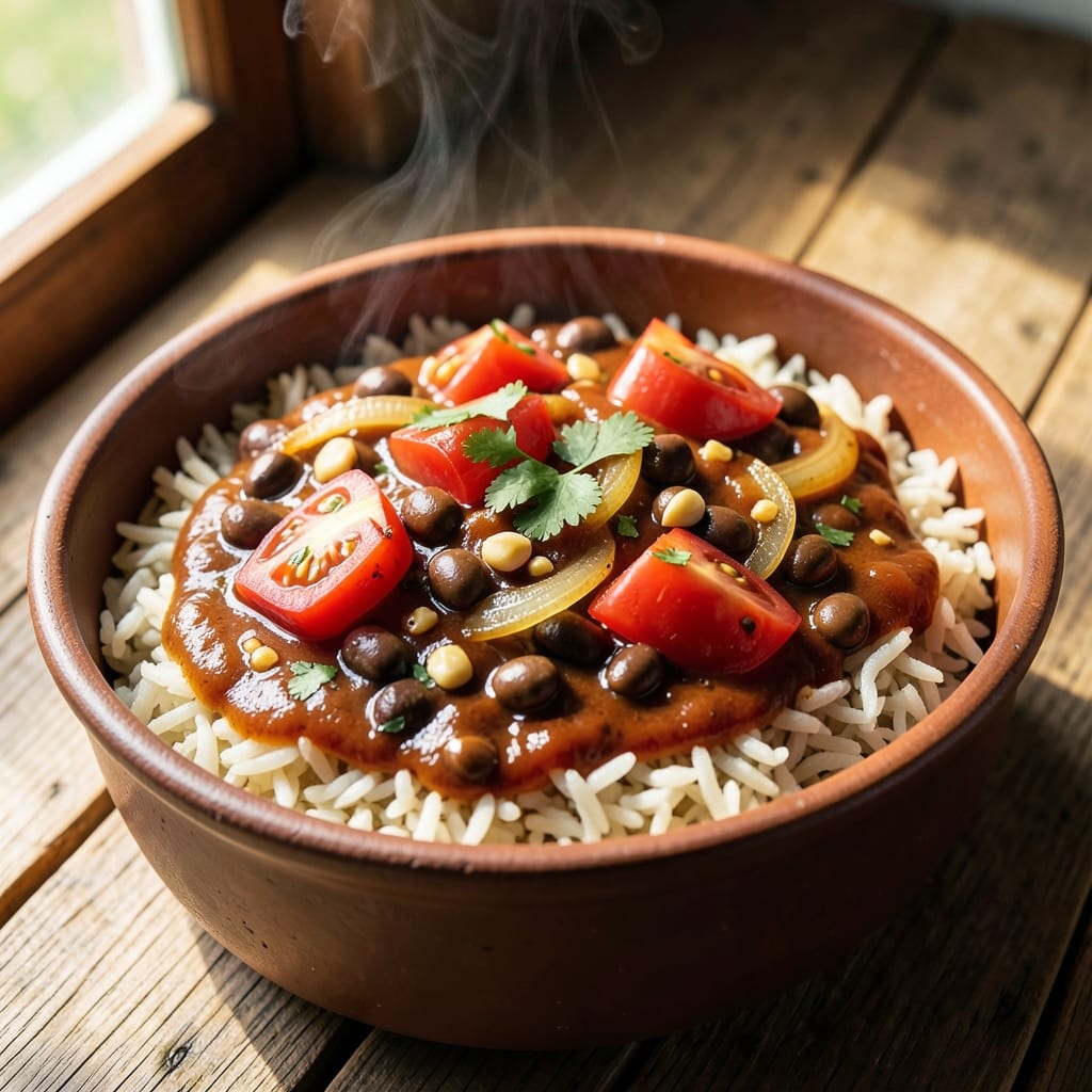 African Beans and Rice Recipe: One-Pot Spice Harmony with Smoky Depth
