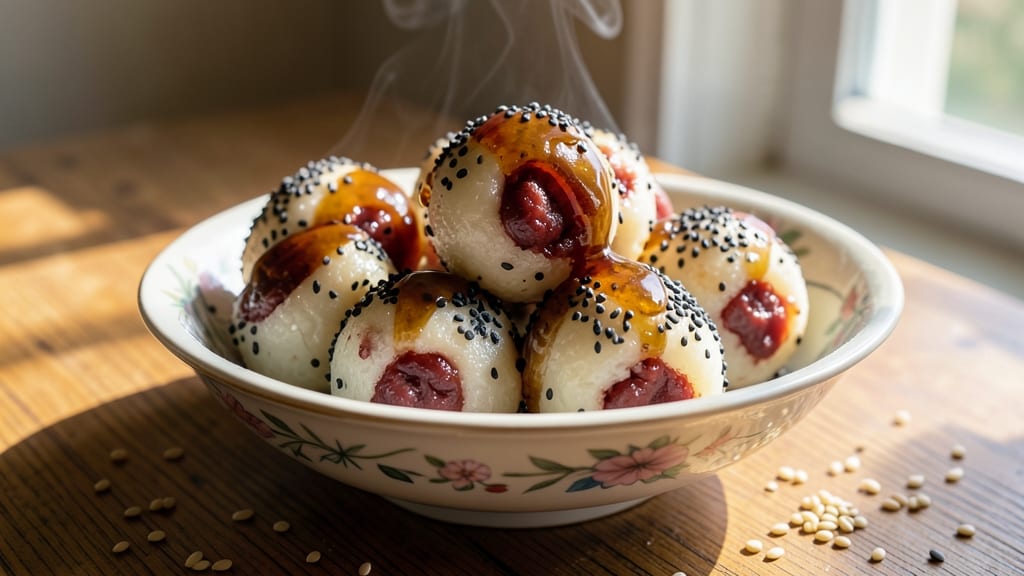 Chinese Sweet Rice Balls Recipe: Glutinous Cheeks and Brown Sugar Bliss
