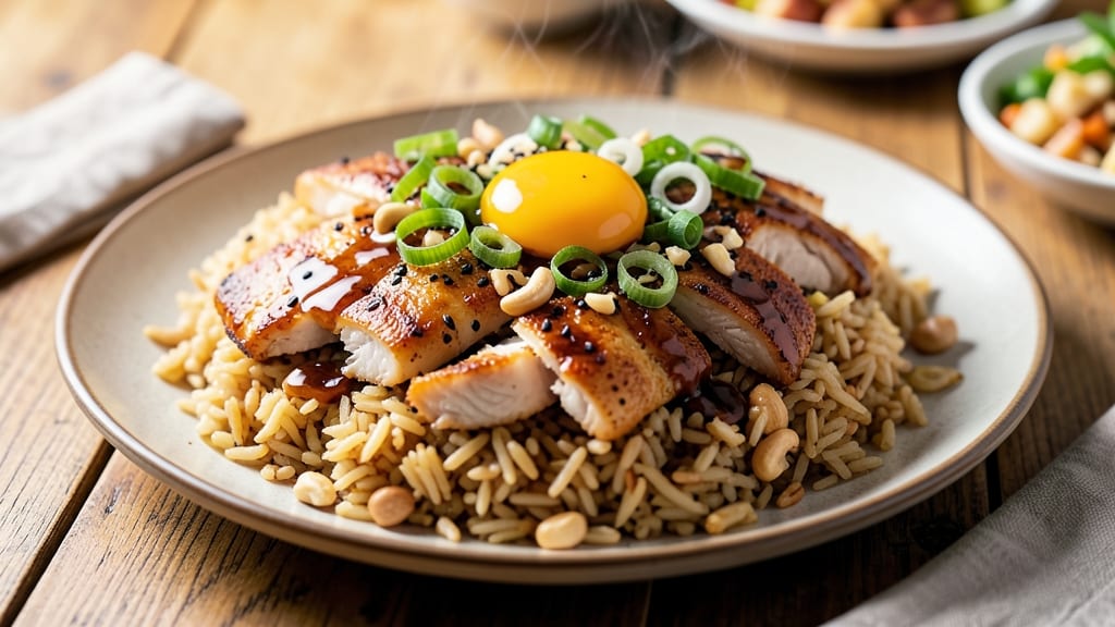 Chicken Fried Rice Recipe Using Leftover Chicken: Wok-Tossed Crunch With Savory Egg Fusion