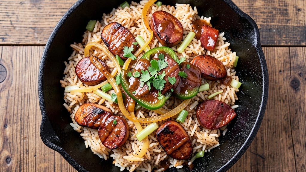 Cajun Dirty Rice Recipe Chicken Livers: Smoky-Spiced One-Pan Feast
