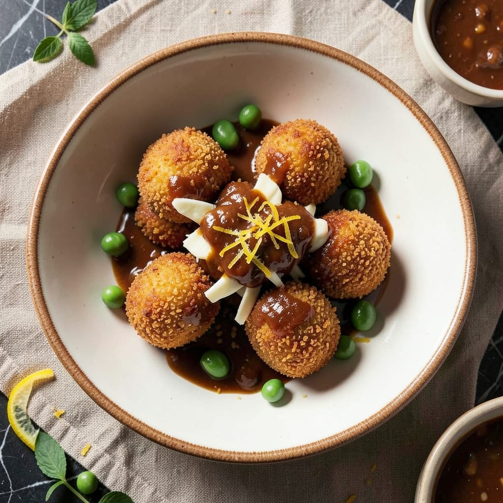 Arancini Recipe Leftover Rice: Crispy-Fried Gold Bites With Melty Centers