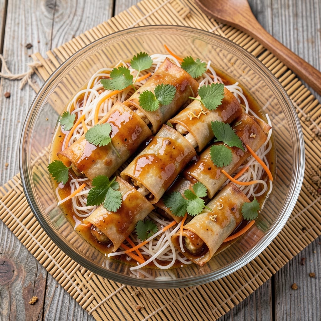 Asian Rice Paper Rolls Recipe: Fresh Herb Wraps With Secret Dipping Sauce Twist